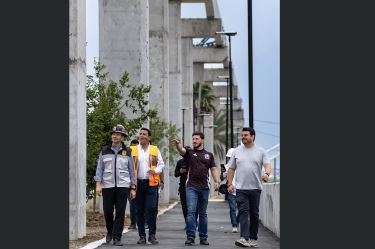 Así avanzan los nuevos puentes de la Línea 4 del Metro en Nuevo León