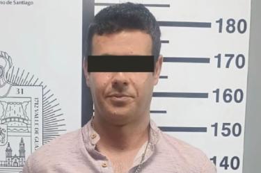 Adolfo “N” fue puesto a disposición de la Fiscalía General de Justicia del Estado por la probable comisión del delito de violencia familiar, tras golpear a su pareja.