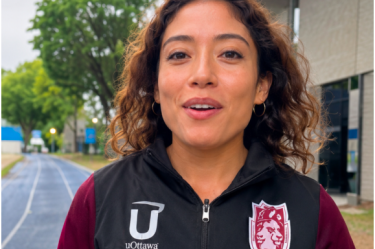 Yamilé Herrera es velocista de 100 y 200 metros.