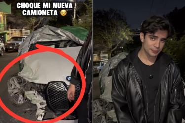 ¿Qué le pasó a Aarón Mercury? El influencer revela detalles del choque