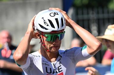 Isaac del Toro desciende posiciones en el Tour Auvergne Rhone-Alpes 2026