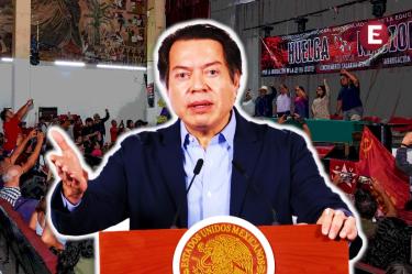 Mario Delgado, titular de la SEP, informa sobre el paro de maestros de la CNTE que afecta a estudiantes en México.