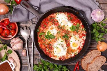 Receta de shakshuka