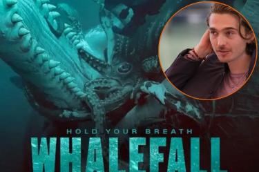 Tráiler de Whalefall: la historia del buzo Austin Abrams dentro de una ballena gigante
