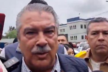 Acompañado por militantes morenistas, presidentes municipales, diputados federales y locales, Morón Orozco indicó que, en vida, nunca tuvo ningún conflicto con Manzo.