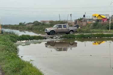 Los vecinos solicitan que las autoridades tomen medidas, pues se contempla que continuarán las lluvias