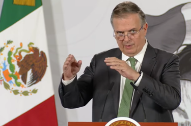 El secretario de Economía, Marcelo Ebrard