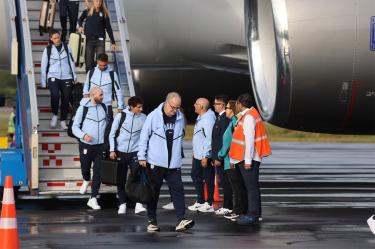 Uruguay llegó a Cancún para afinar detalles para el Mundial 2026