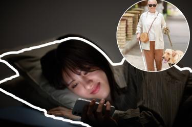 ¿Ver el celular en la oscuridad causa ceguera?