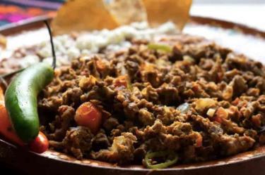 Receta de machaca con huevo