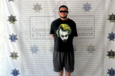 Los uniformados aseguraron el vehículo Volkswagen Virtus con el que Fernando Gabriel “N”, de 24 años de edad atropelló al elemento de tránsito.