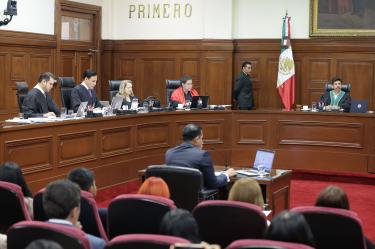 El ministro presidente de la SCJN explicó que se decretó que el día será inhábil, pero laborable a la distancia, sin que corran plazos para los asuntos que se atienden.