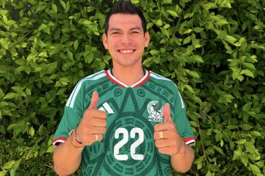 Hirving Lozano mostró su apoyo a la Selección Mexicana