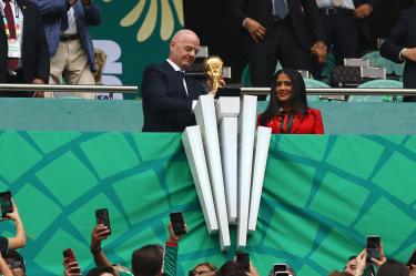 Gianni Infantino recibió a los 48 equipos participantes en el Mundial 2026.
