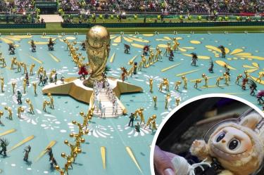 Labubus en el Mundial 2026: el inesperado momento que desató preguntas en redes