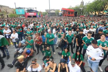 Fan festival 2026 en centro de Guadalajara.
