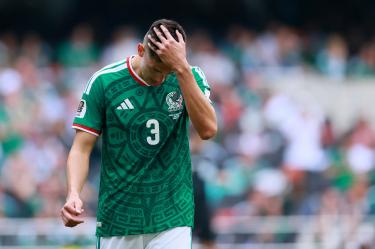 César Montes se perderá el partido de México Vs Corea del Sur el jueves 18 de junio a disputarse en Guadalajara.