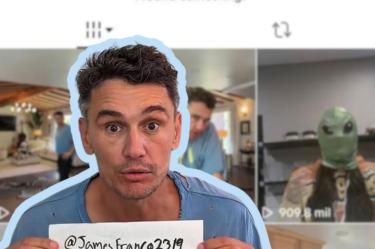James Franco rompe el silencio en TikTok y promete revelar secretos