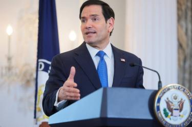 Marco Rubio, secretario de Estado de EU.