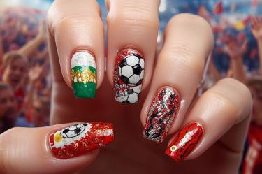 Uñas futboleras: 5 diseños ganadores para el Mundial 2026 que amarás