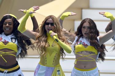 Shakira en la inauguración del Mundial 2026.