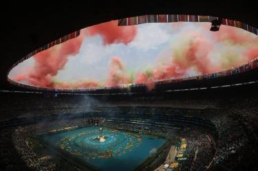 El Estadio Ciudad de México lució lleno para el primer partido.