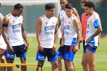 Colombia entrena en Guadalajara previo a su debut mundialista