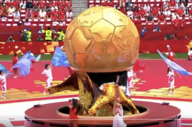 Fallas técnicas en show inaugural del Mundial en Canadá.