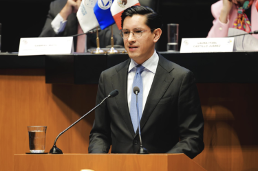 El canciller encabezó la delegación mexicana en la reunión con funcionarios de la administración Trump
