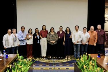 Ariadna Montiel reúne liderazgos Guerrero