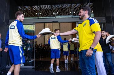 La selección de Suecia llegó a Monterrey para encarar su debut en la Copa del Mundo 2026 ante Túnez, en actividad del Grupo F.