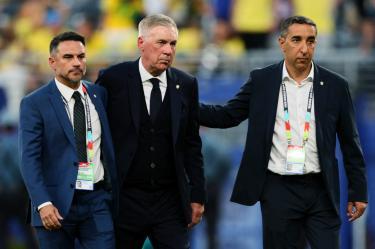 Carlo Ancelotti no le dio demasiada importancia al empate de Brasil ante Marruecos