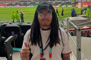 El 'Iztaparrasta' sufrió el robo de su celular en el Estadio Ciudad de México.