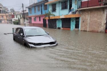 Las precipitaciones azotaron el norte del estado.
