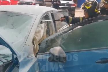 La zona permaneció acordonada mientras los cuerpos de emergencia realizaban las inspecciones correspondientes