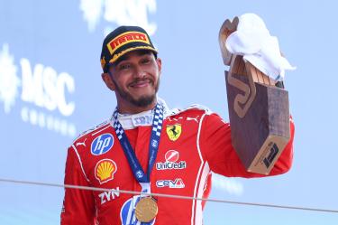 Lewis Hamilton esperó casi dos años para volver a lo más alto del podio