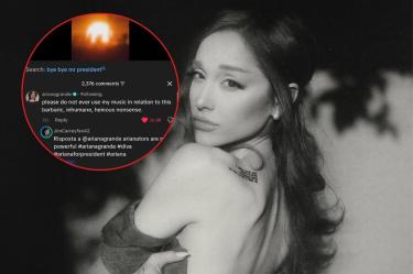 Ariana Grande exige que su música no sea utilizada en campañas migratorias
