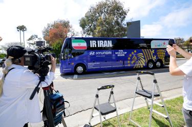 La Selección de Irán llegó a los Estados Unidos para su primer partido del Mundial