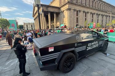 La mayor concentración de elementos de Guardia Nacional y Ejército está en el Estadio Guadalajara y en el Fan Festival del Centro Histórico.