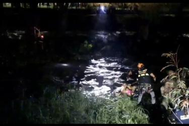 Los cuerpos de rescate atendieron la situación.