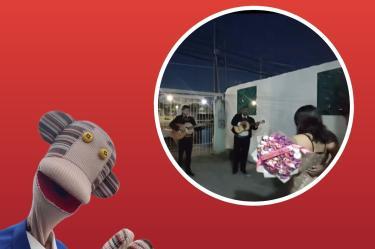 Mariachis tocan canciones de 31 Minutos.