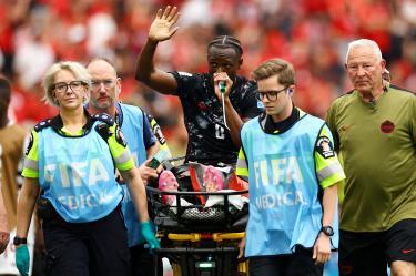 Ismaël Koné regresó a la concentración de Canadá pese a la fractura que sufrió
