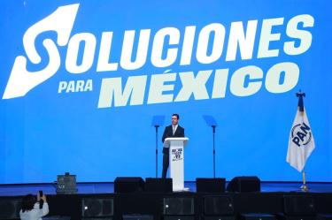 El PAN presentó el proyecto de nación Soluciones para México, integrado por 111 propuestas de gobierno.