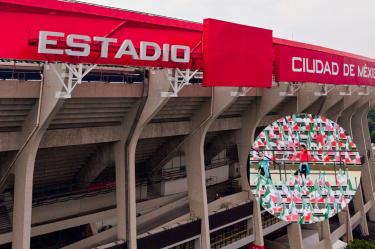 El Estadio Ciudad de México lucirá banderas para el México vs Inglaterra