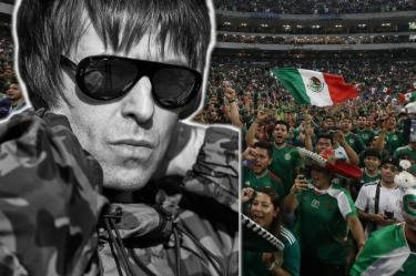 El cantante reaccionó a un video en el que se escucha el abucheo a Wonderwall