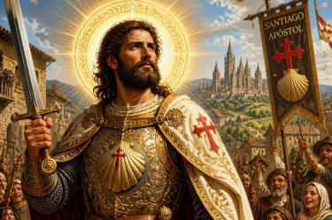 Qué santo se celebra hoy 25 julio: Santiago Apóstol, guerrero de la fe y su auxilio urgente