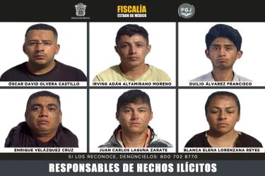 Se estableció que "Los Jockes" operaban en los municipios de Toluca, Xonacatlán, Villa Cuauhtémoc y Temoaya