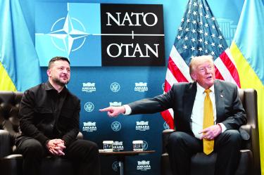 Trump reiteró su convicción de que tanto Zelenski como Putin quieren detener los combates.