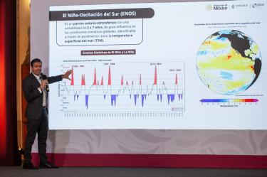De acuerdo al especialista sus efectos se extenderán durante el invierno y la primavera de 2027.