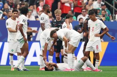 Ismael Saibari no pudo recuperarse de la lesión que sufrió en el partido ante Canadá.